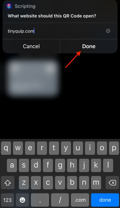 Create QR Code on iPhone and iPad