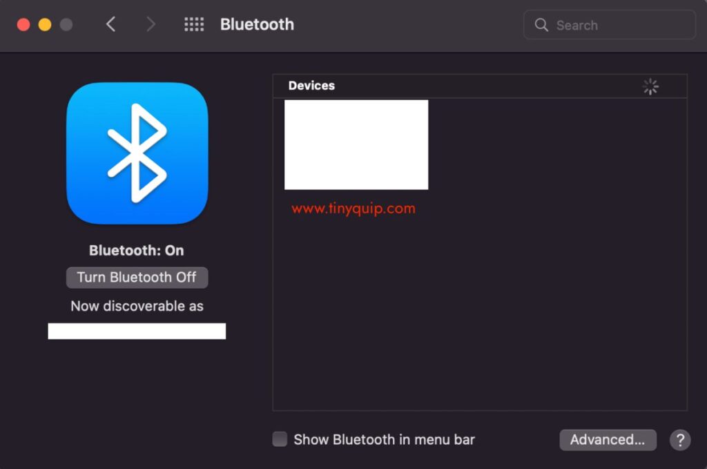 Check Bluetooth and WiFI Connection