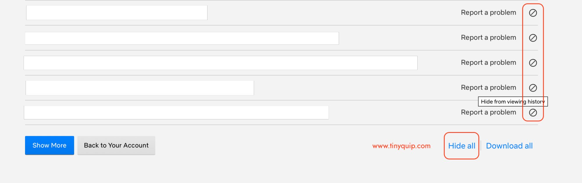 Delete Netflix shows and movies from continue watching and recently watched