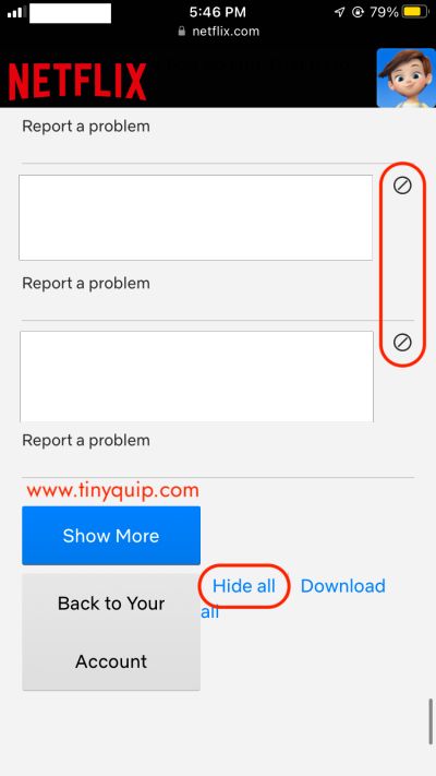 Remove Netflix History on iPhone