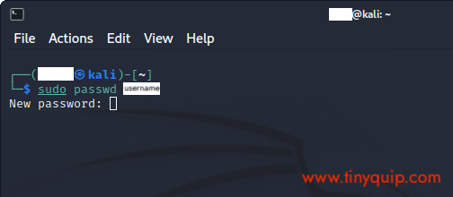 Change password on Linux as a root user