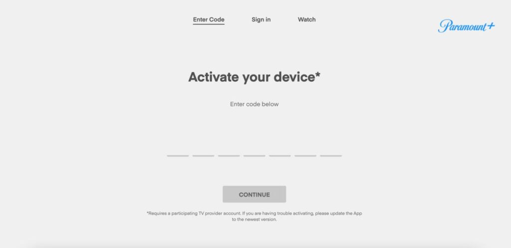 How to activate Paramount Plus on Samsung