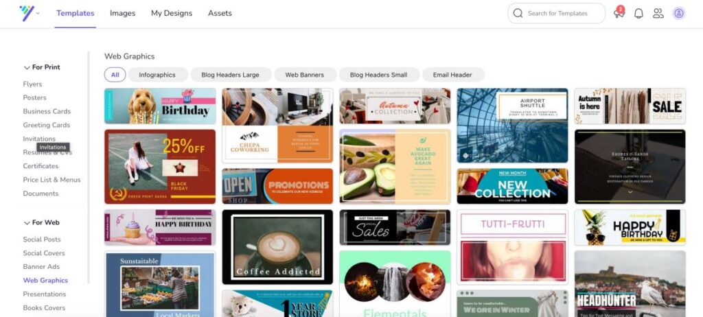 Ready to use Desygner Templates