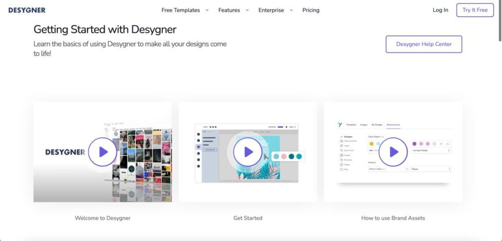 Desygner tutorials, help, and support