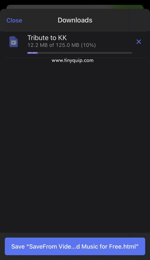 Download YouTube Videos on Documents by Readdle App