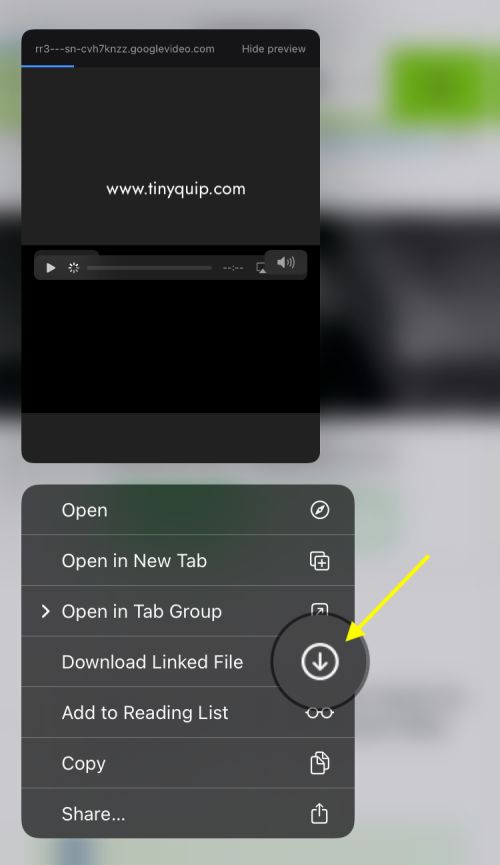 How to save YouTube Videos on iPhone Photos