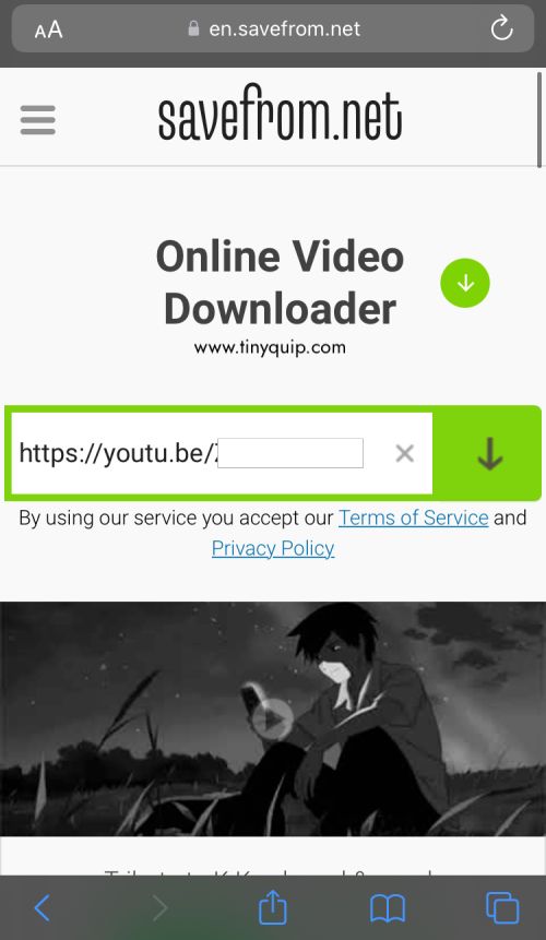 Save YouTube Videos on iPhone