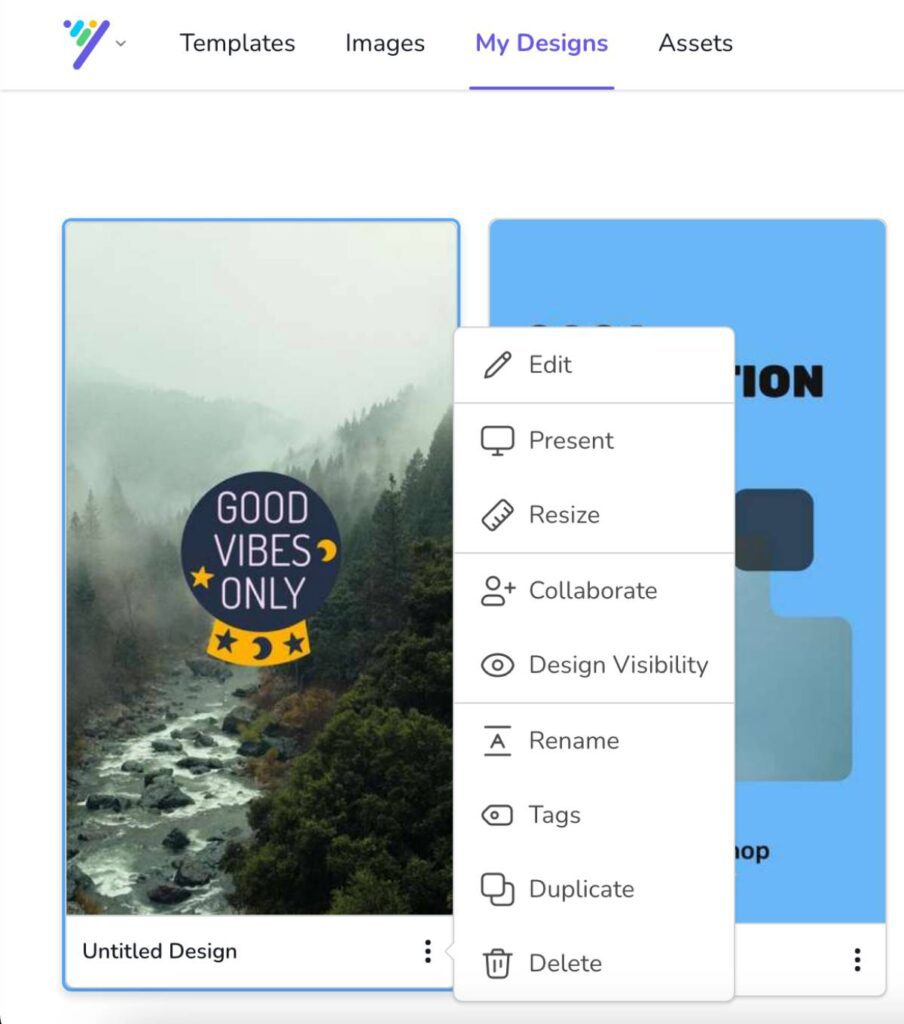 How to create a template on Desygner