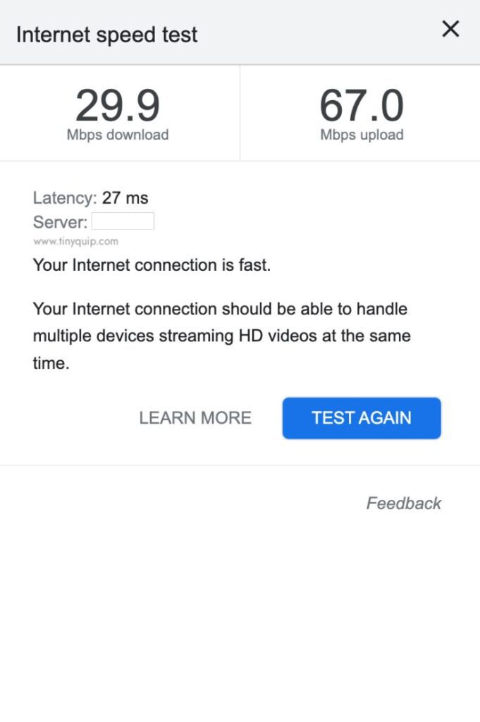 Internet Speed Test