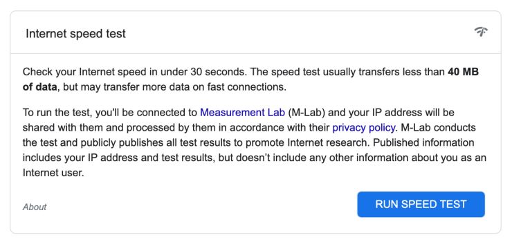Run Speed Test Check If Servers Down