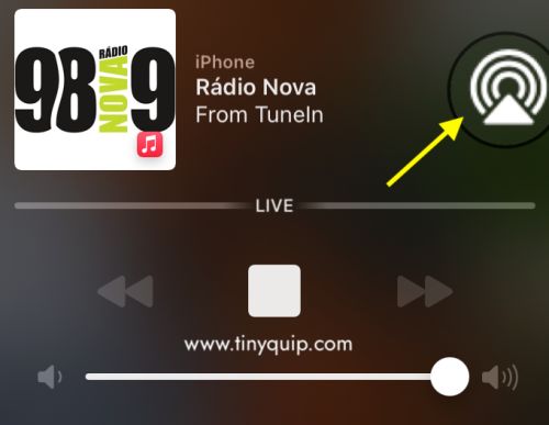 Turn Off AirPlay on iPhone Lock Screen