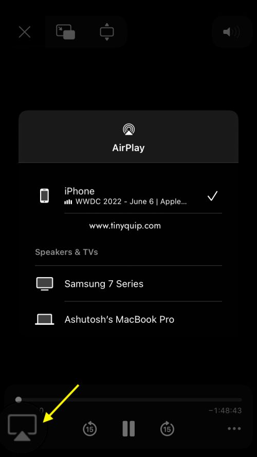 How to Turn off AirPlay on Apple iPhone