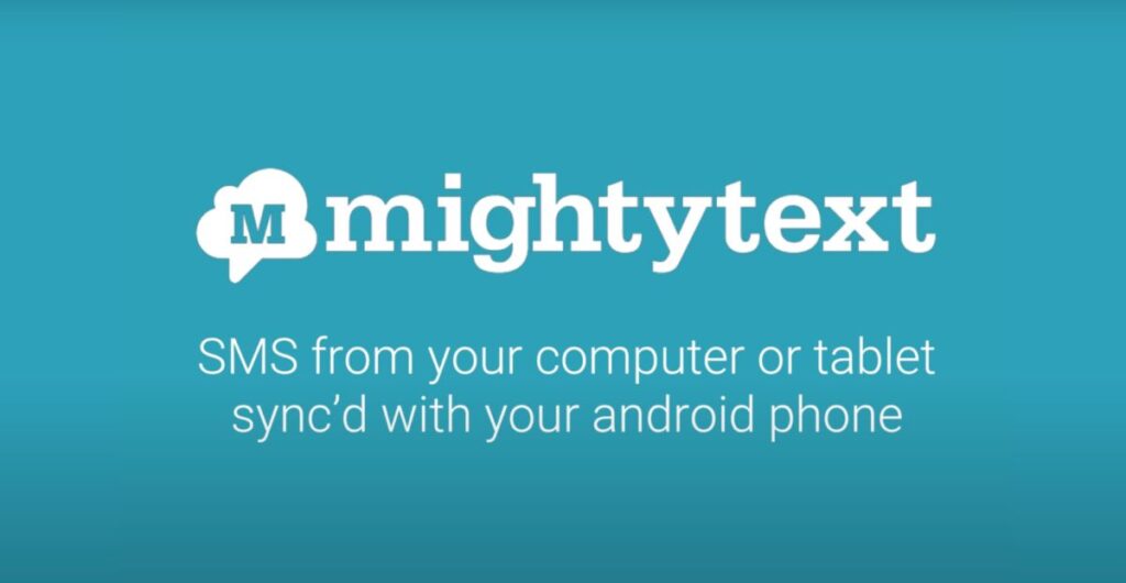 MightyText View Android Notifications on Windows
