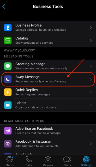 Schedule Message on WhatsApp Business