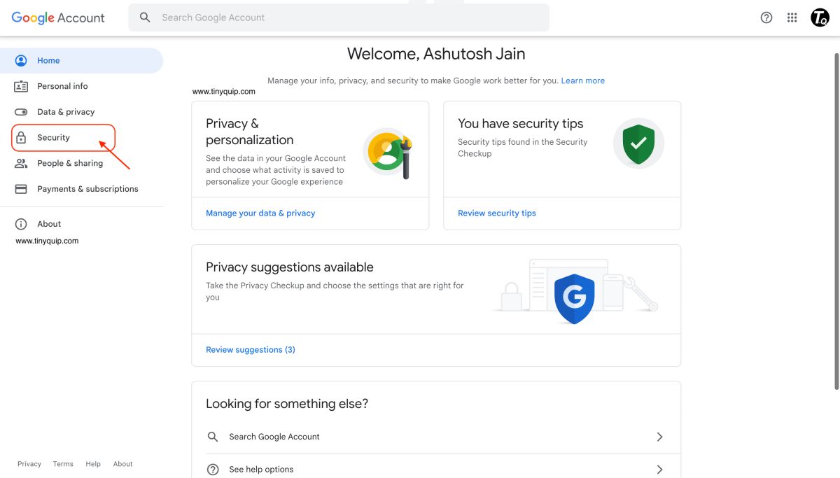 Sign Out of Google Account from All Devices