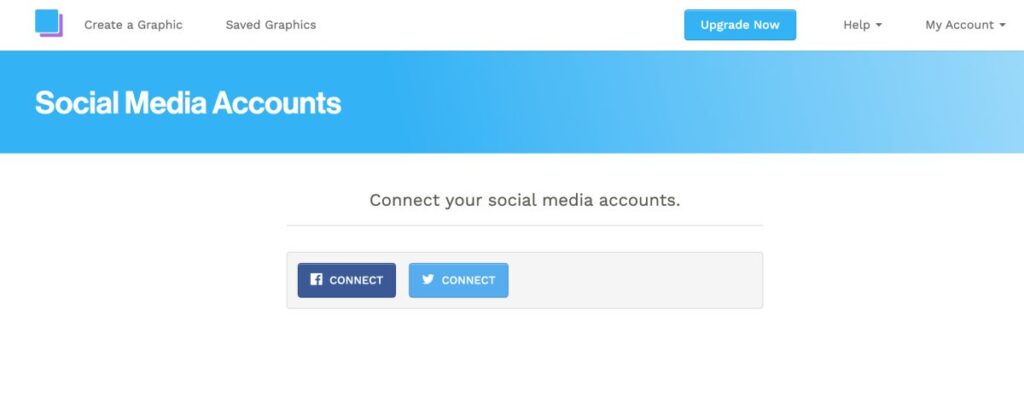 Share on social media using Snappa