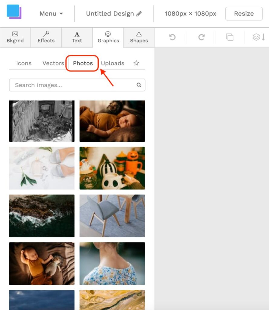 Royalty free stock images for design on Snappa