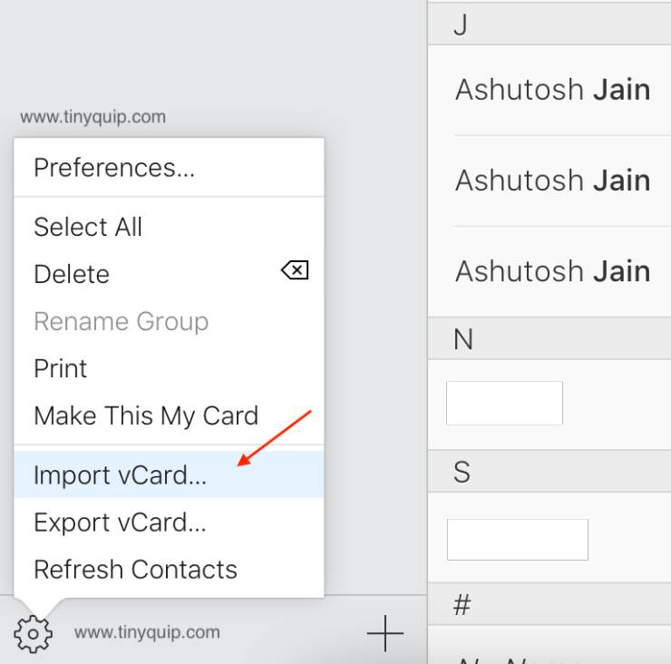 Import Android Contacts to iCloud