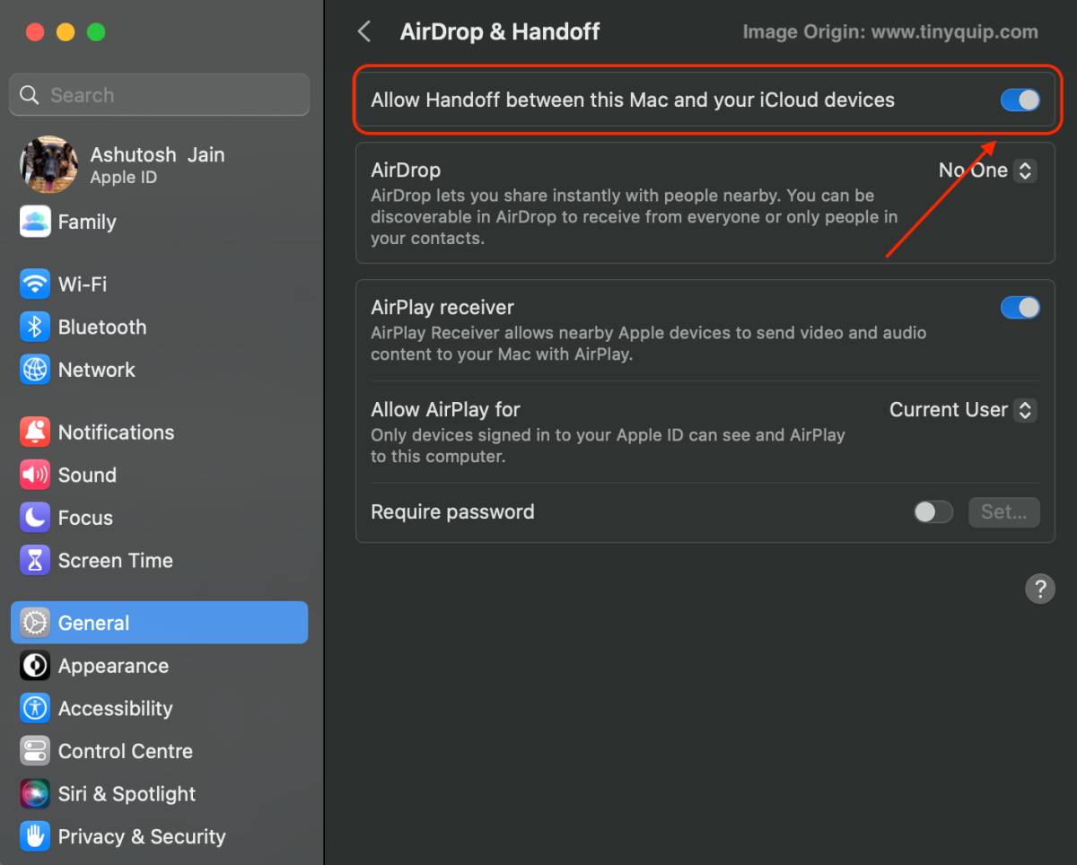 How to Disconnect iPhone Handoff on Mac