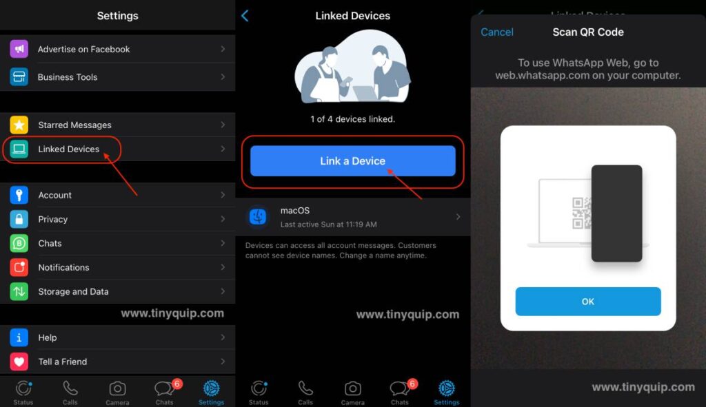 How to Link Devices on WhatsApp