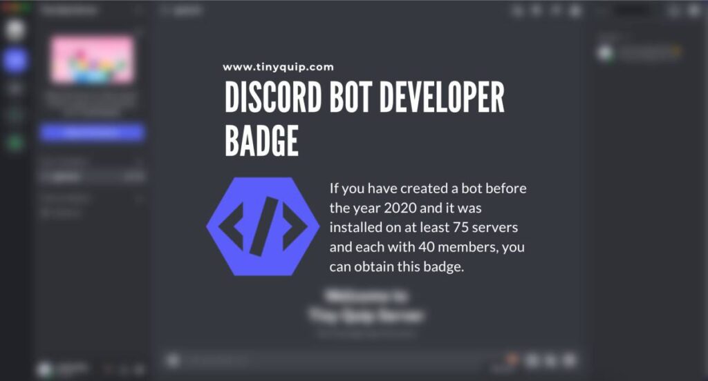 Bot Developer Badge on Discord