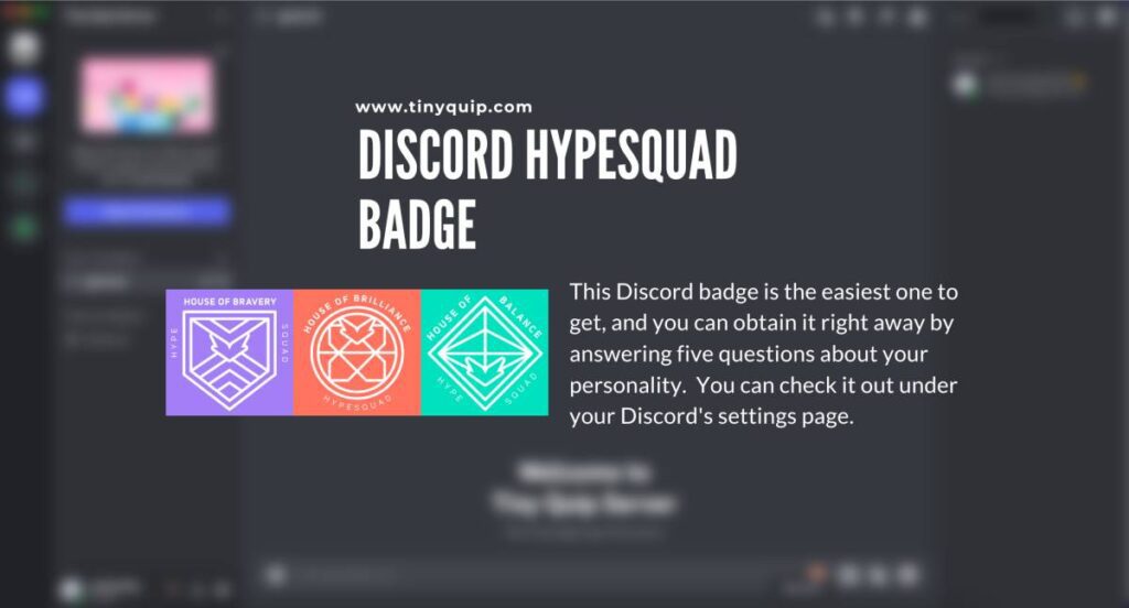 HypeSquad Badge on Discord