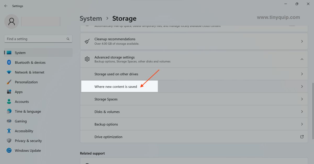 Change Downloads Default Location on Windows Device