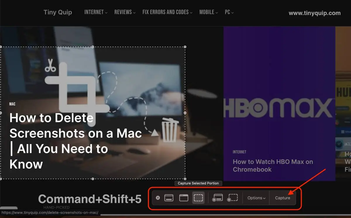 How to Screenshot on Mac