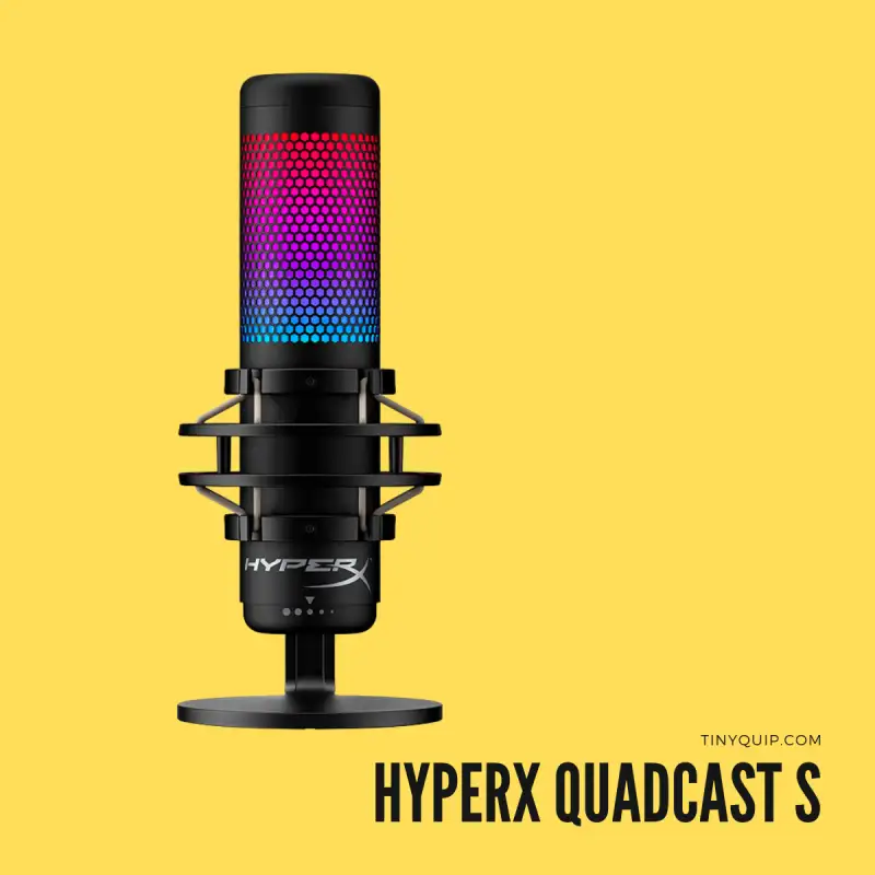 HyperX Quadcast S Podcast Microphone