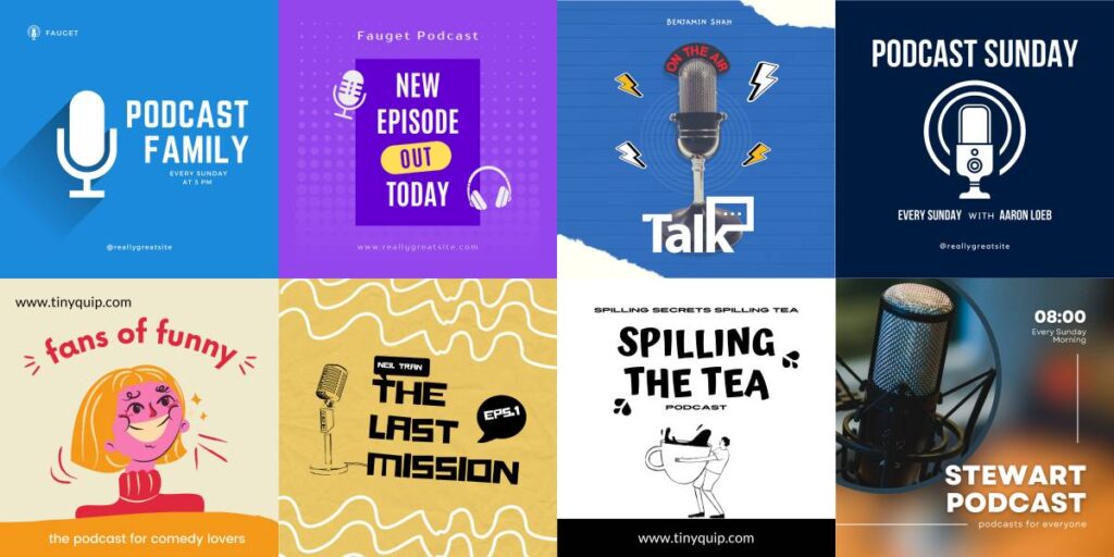 How to Create Podcast Cover Art or Templates