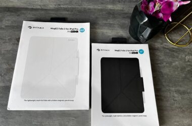 MagEZ Folio 2 iPad Pro and Air Cover for 11 inch and 12.9 inch iPad with Apple Pencil Holder PU Leather waterproof cover