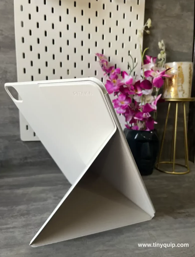 iPad cover portrait stand option