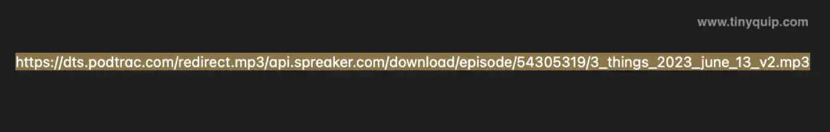 Convert Google Podcasts as MP3 using URL