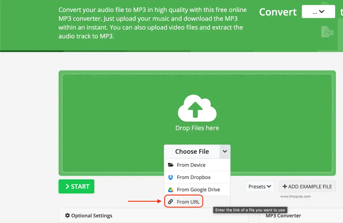 Download Podcast into MP3 using URL