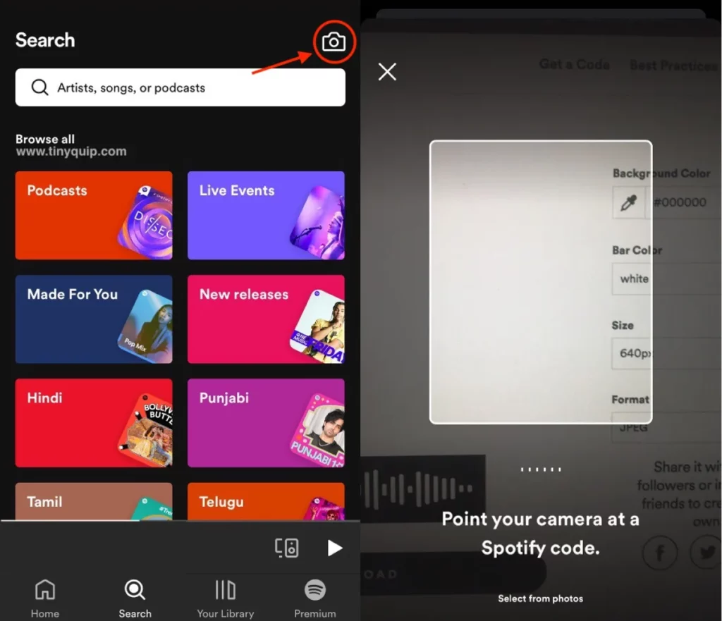 How to Scan Spotify Codes