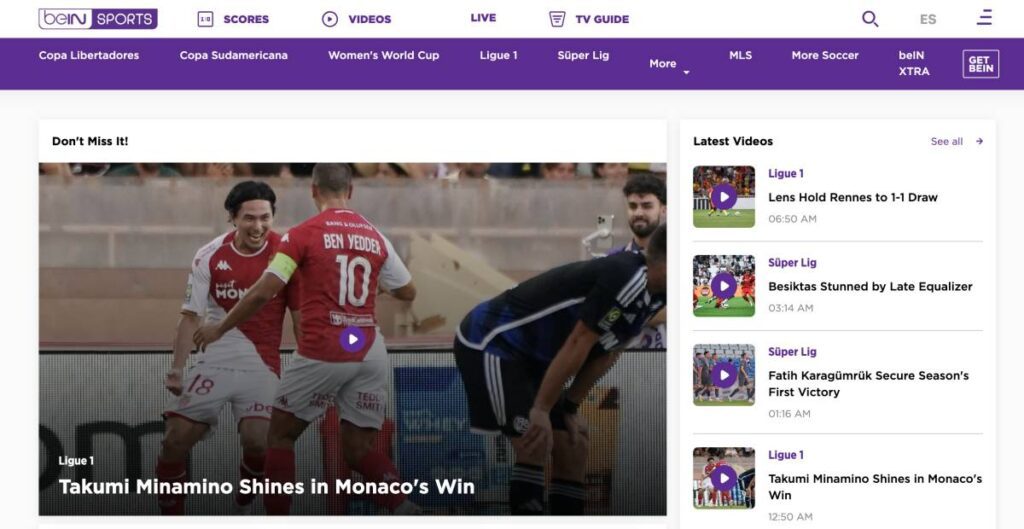 Activate beIN Sports