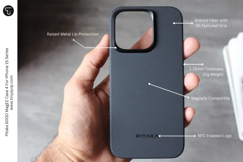 The MagEZ Case 4 for iPhone 15 with MagSafe