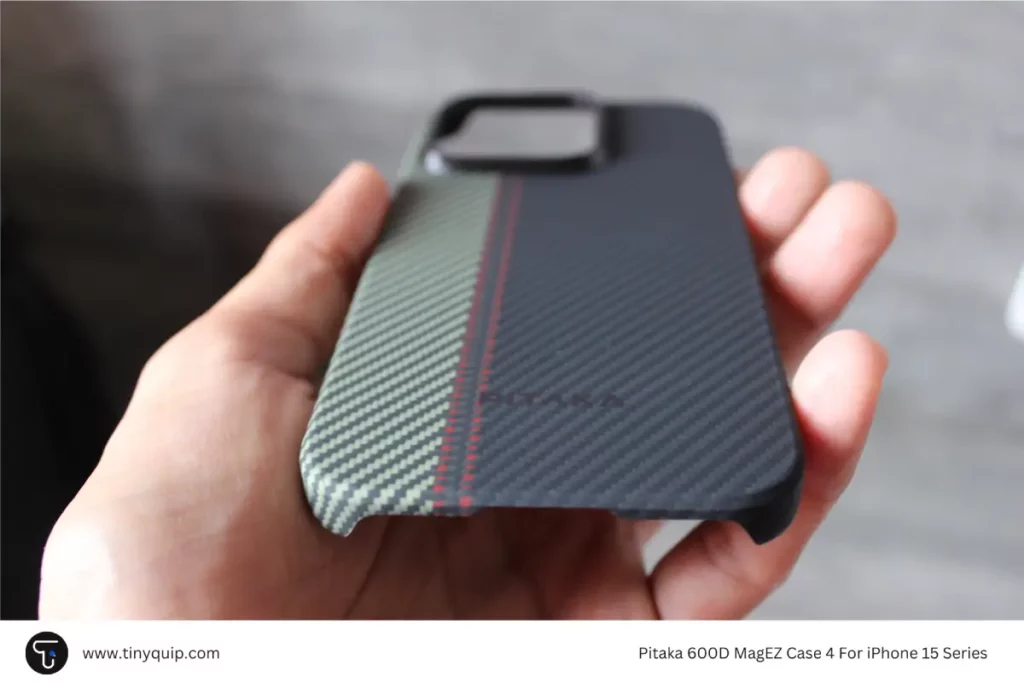 MagEZ Case 4 for iPhone 15 Series with Soft 3D Textured Aramid Fiber Body