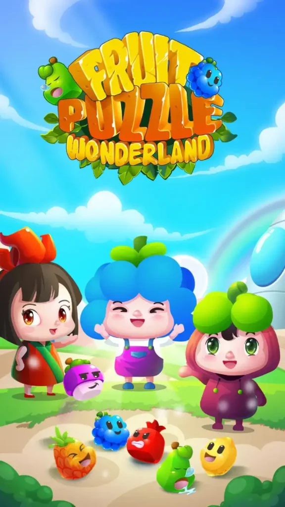 Fruit Puzzle Wonderland Game