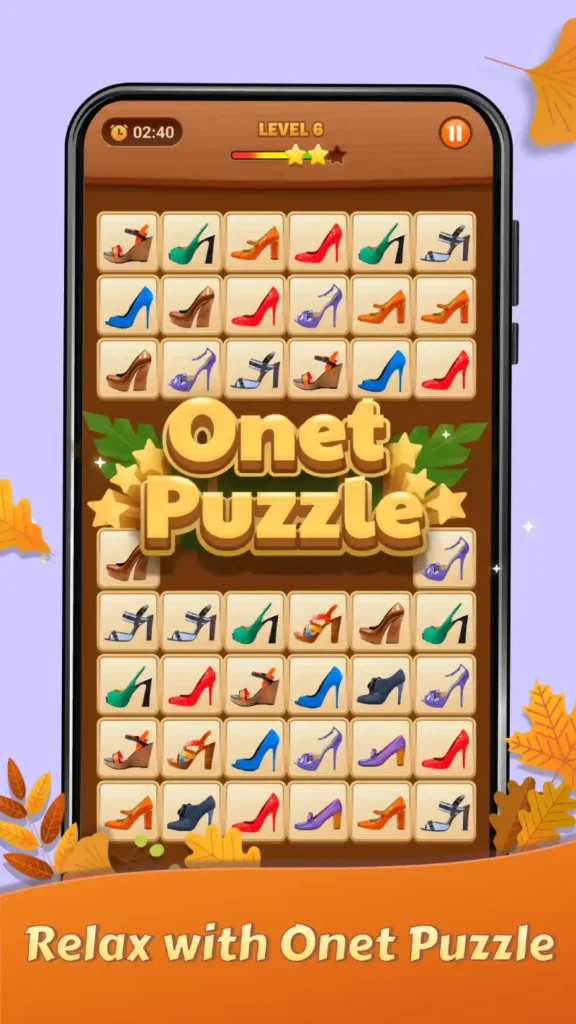 Onet Tile Matching Puzzle Game