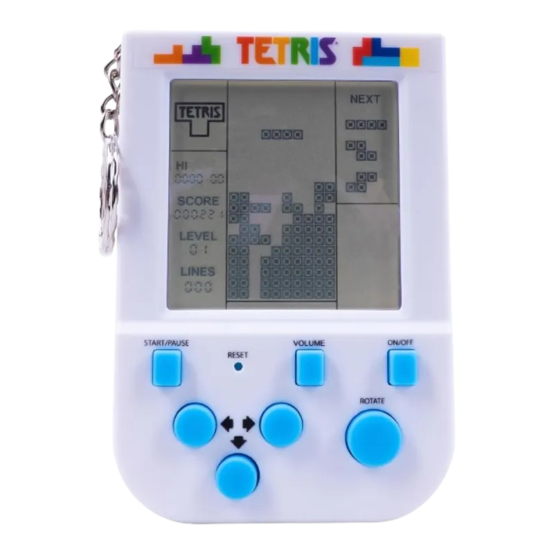 Tetris Handheld Game Console with Ring
