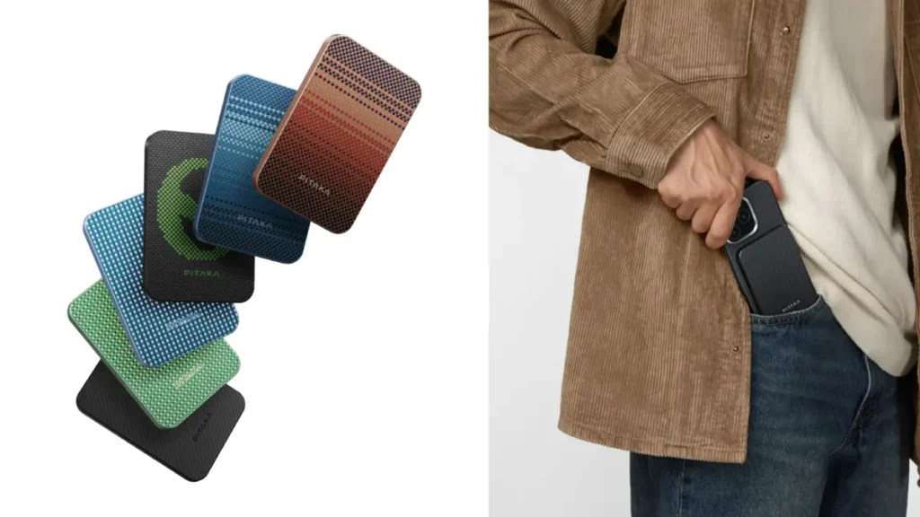 Color Options Pitaka Aramid Fibre MagSafe Power Bank