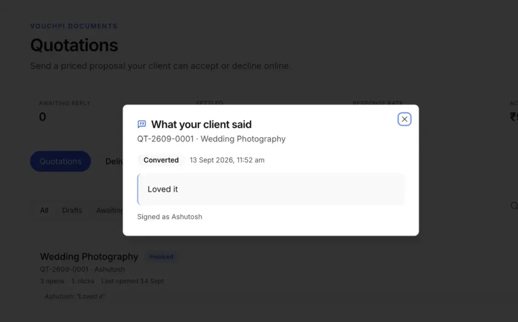 Vouchpi Client Notes