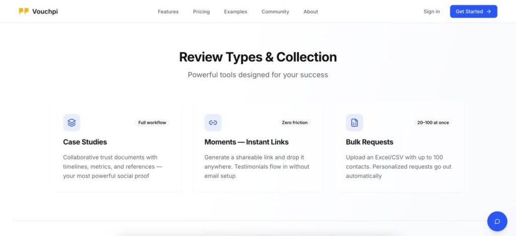 Vouchpi Review Types and Collection