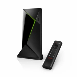 NVIDIA Shield TV Pro 4K streaming player with Shield Remote